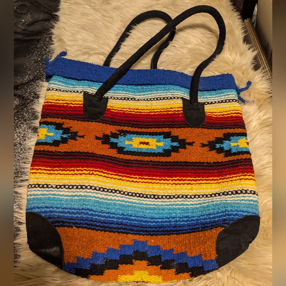 El Paso Saddlery Saddle Blanket Bag Vintage 90's
